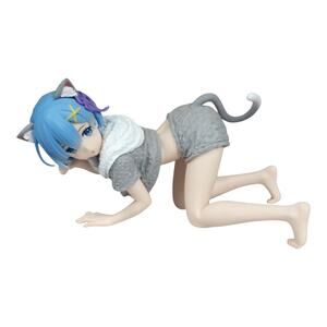 Taito Starting Life in Another World Rem Cat Roomwear Ver. Desktop Cute Figure